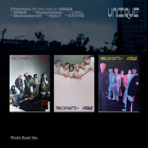P1Harmony: Unique - Photobook Version - CD