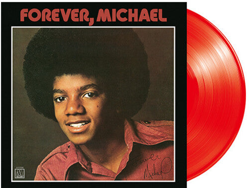 Michael Jackson: Forever, Michael - Clear Red Vinyl - VINYL