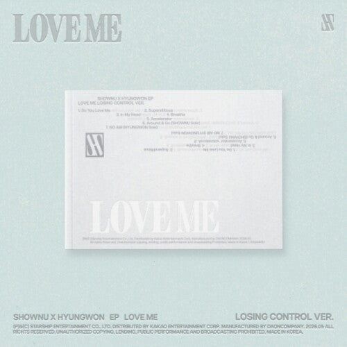 Shownu X Hyungwon: Love Me - Losing Control Version - CD