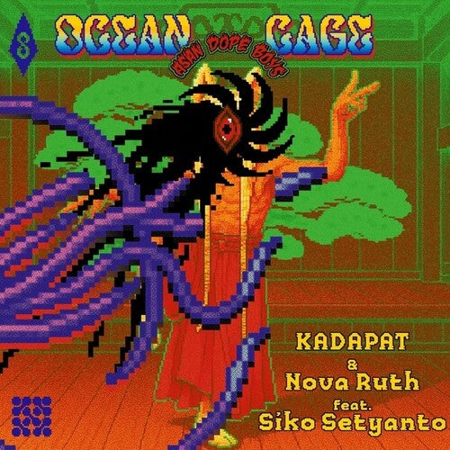 Kadapat / Nova Ruth / Setyanto, Siko: Ocean Cage - Blue Splatter Colored Vinyl - VINYL