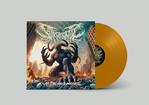 Saprobiontic: Of Fire and Bloodshed - Orange - VINYL