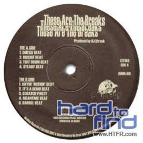 DJ Streek: These Are the Breaks - Vinyl