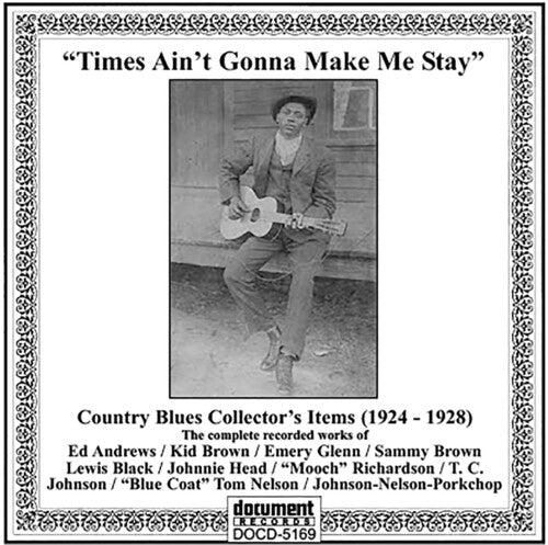 Blues: Country Blues / Various: 1924-28-Country Blues Collecto  ( CD )