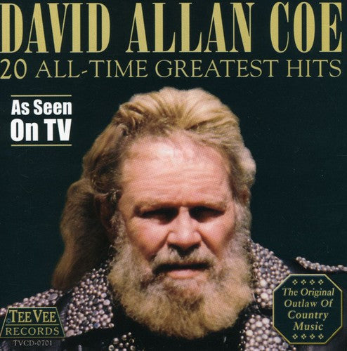 David Allan Coe: 20 All-Time Greatest Hits  ( CD )