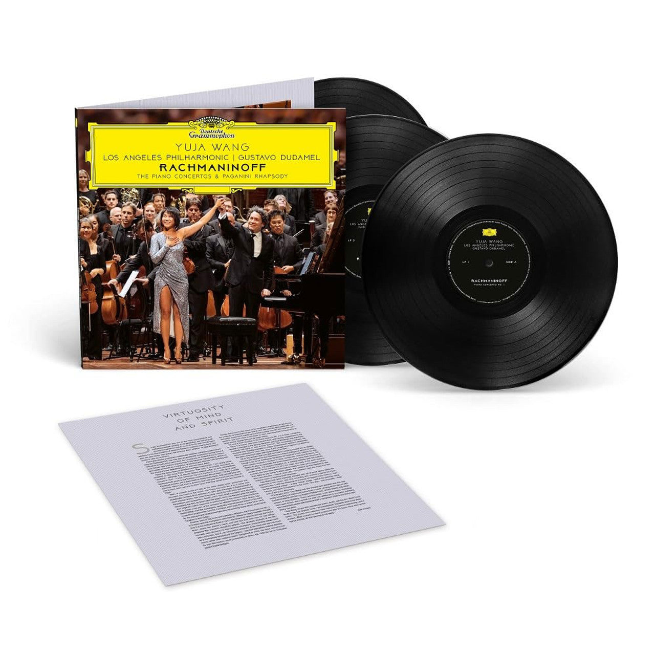 Rachmaninoff / Wang / Dudamel - The Piano Concertos & Paganini Rhapsody ( VINYL )