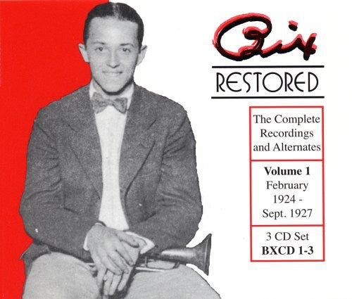 Bix Beiderbecke: Restored Bix 1 - CD