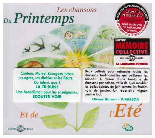 Marcel Zaragoza: Printemps Chansons Pour Enfants  ( CD )