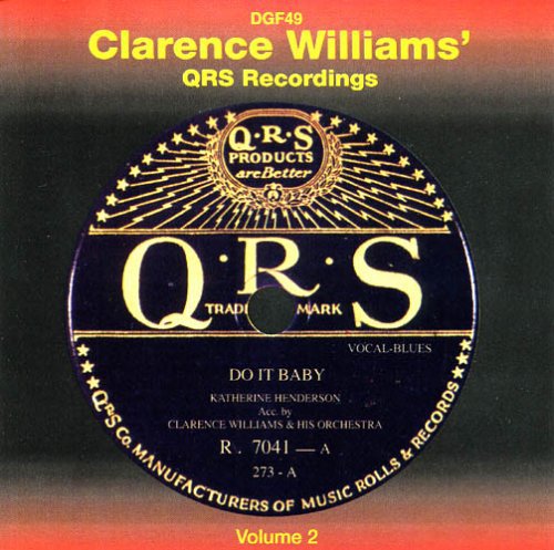 Clarence Williams: QRS Recordings, Vol. 2 - CD