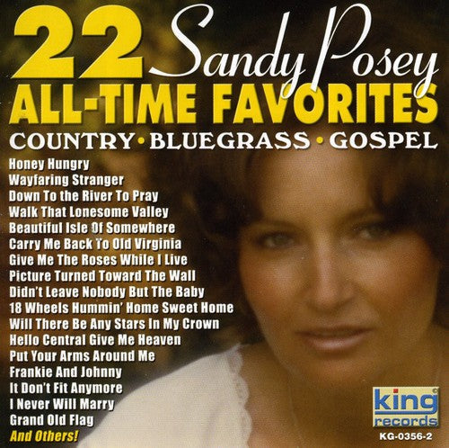 Sandy Posey: 22 All Time Favorites  ( CD )