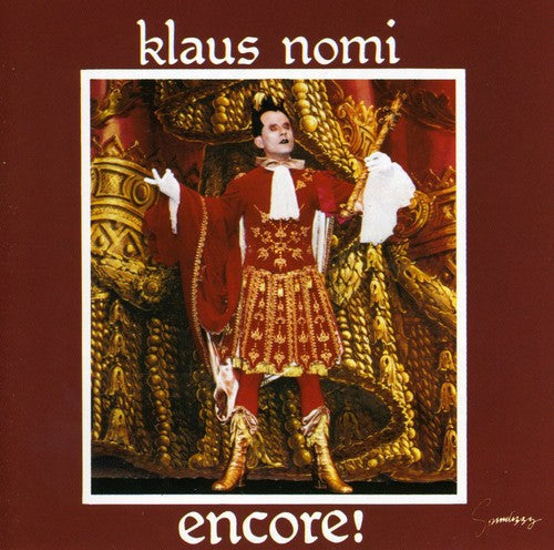 Klaus Nomi: Encore - CD
