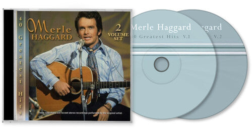Merle Haggard: 40 Greatest Hits  ( CD )