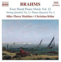 J. Brahms: Four Hand Piano Music 12  ( CD )