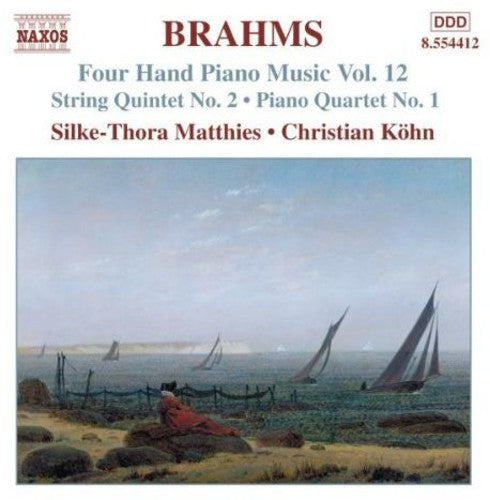 J. Brahms: Four Hand Piano Music 12  ( CD )