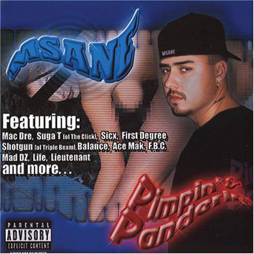M-Sane: Pimpin and Panderin  ( CD )