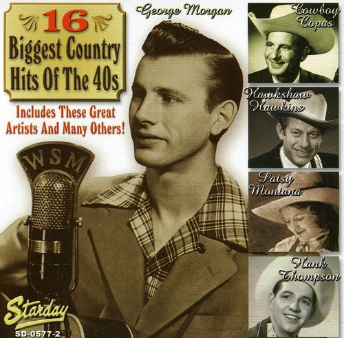 Various Artists: 16 Biggest Country Hits 1940's / Various  ( CD )