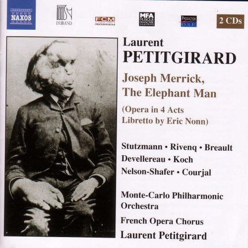 Laurent Petitgirard: Joseph Merrick the Elephant Man  ( CD )