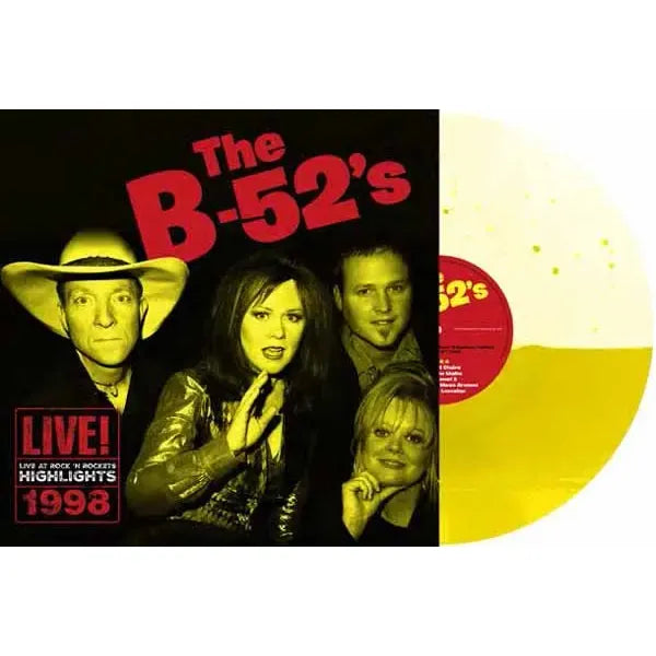 The B-52's - Live at Rock 'N Rockets - Yellow Liquid Vinyl LP