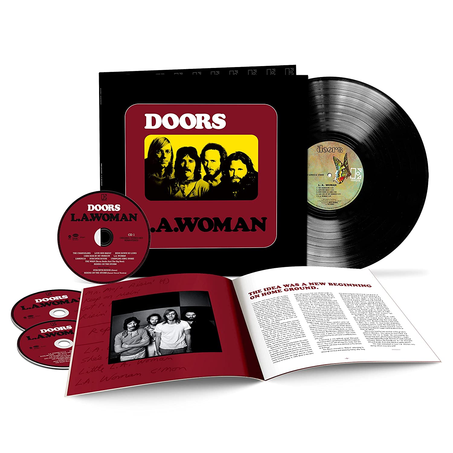 The Doors - L.A. Woman: 50th Anniversary Deluxe Edition ( VINYL ) + 3CD