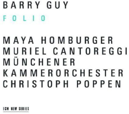 Barry Guy: Folio  ( CD )