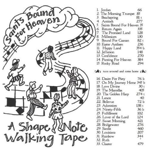Santa Cruz Shape Note Society: Saints Bound for Heaven  ( CD )