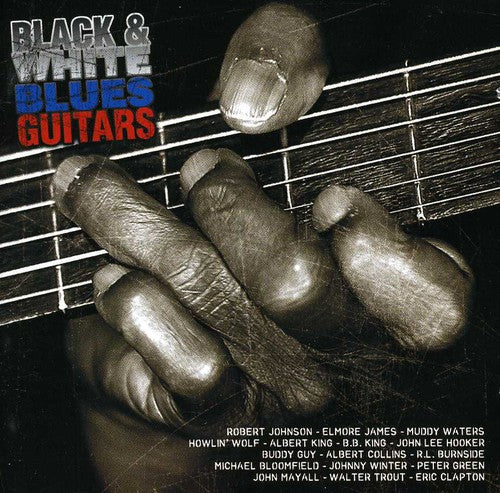 Various Artists: Black & White Blues Guitars  ( CD )