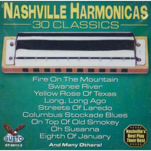 The Nashville Harmonica: 30 Classics  ( CD )