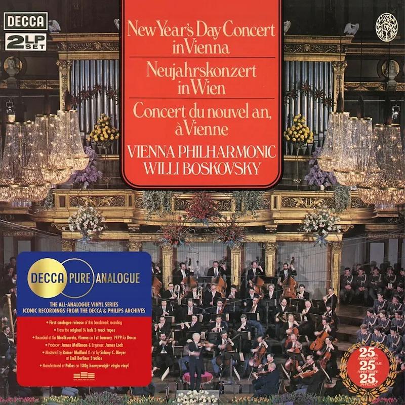 Will Boskovsky - New Year's Day Concert In Vienna - Decca Pure Analogue LP
