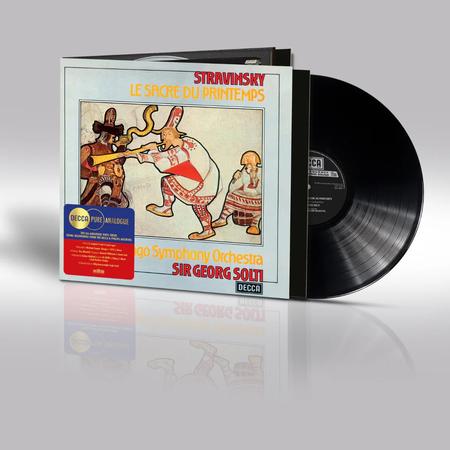 Georg Solti, Chicago Symphony Orchestra - Stravinsky: Le Sacre du printemps - Decca Pure Analogue LP