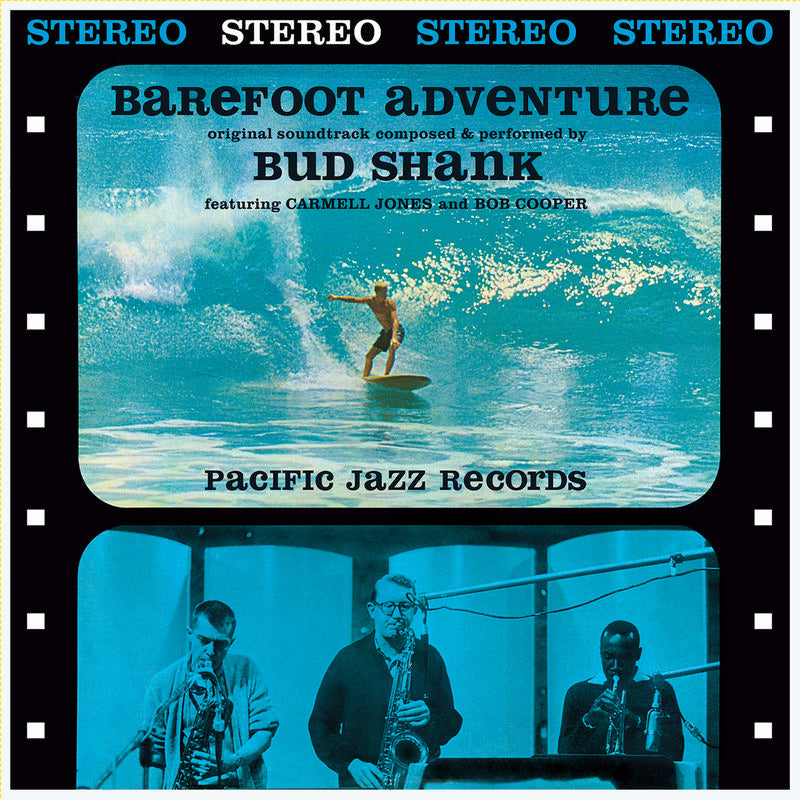 Bud Shank - Barefoot Adventure - Seaglass Vinyl - Impex LP
