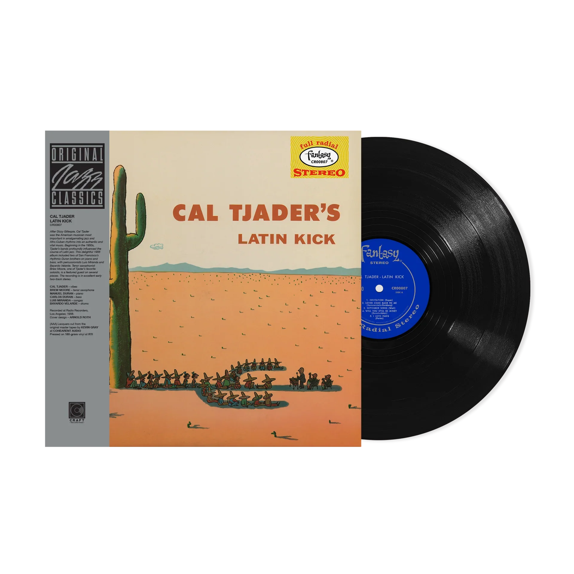 Cal Tjader - Latin Kick - OJC LP
