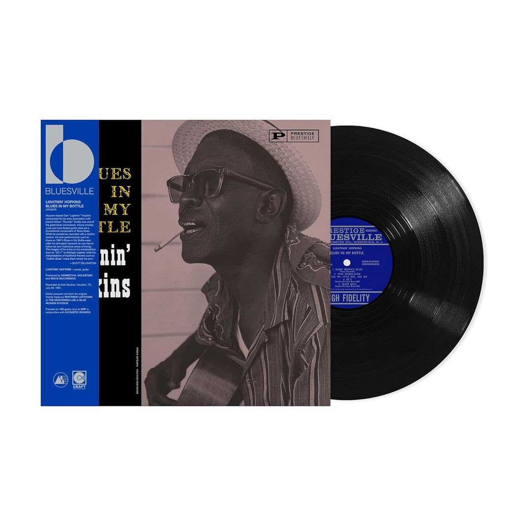 Lightnin' Hopkins - Blues In A Bottle - Bluesville Acoustic Sounds Series LP