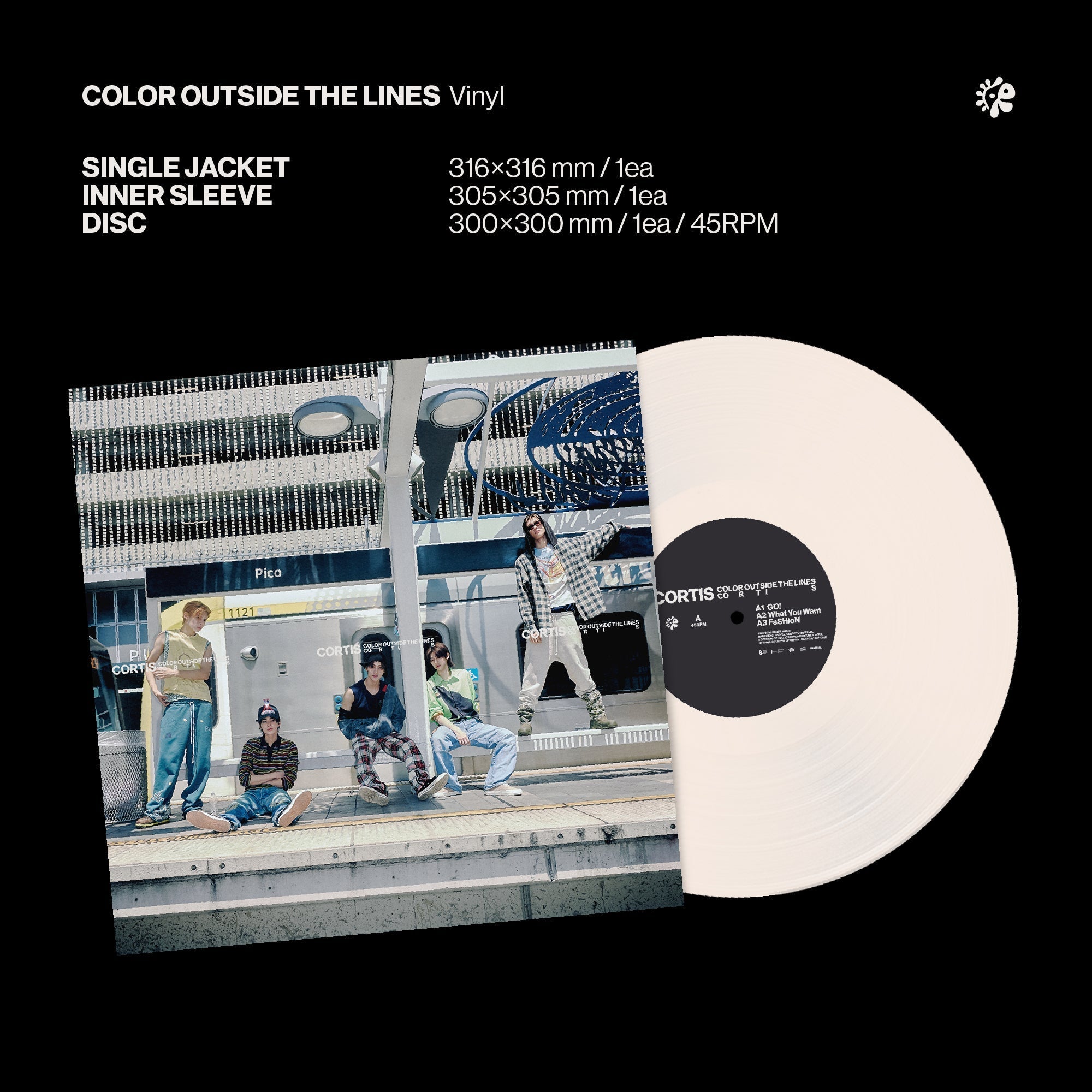 CORTIS - Color Outside The Lines - 12" EP