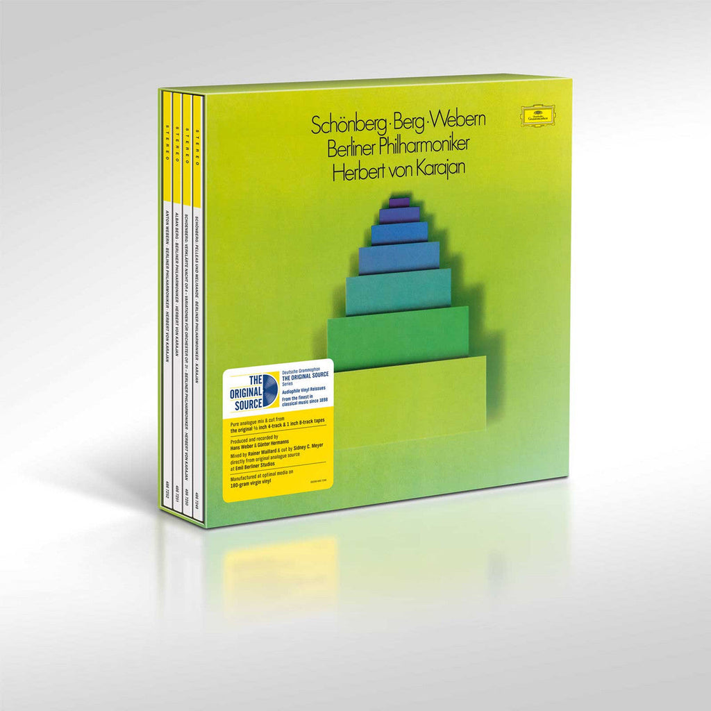 Herbert von Karajan Schoenberg - Berg - Webern (Original Source Series) ( VINYL ) Box Set