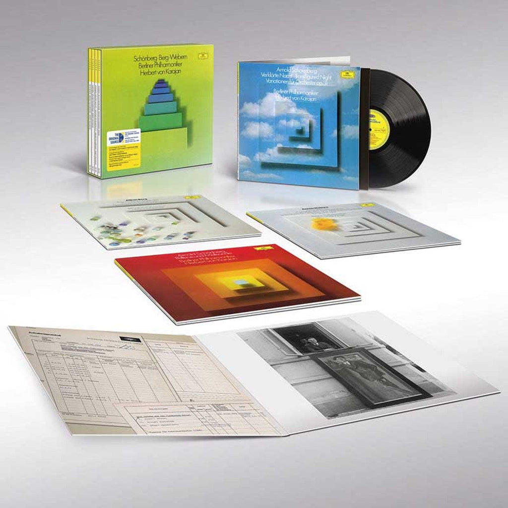 Herbert von Karajan Schoenberg - Berg - Webern (Original Source Series) ( VINYL ) Box Set