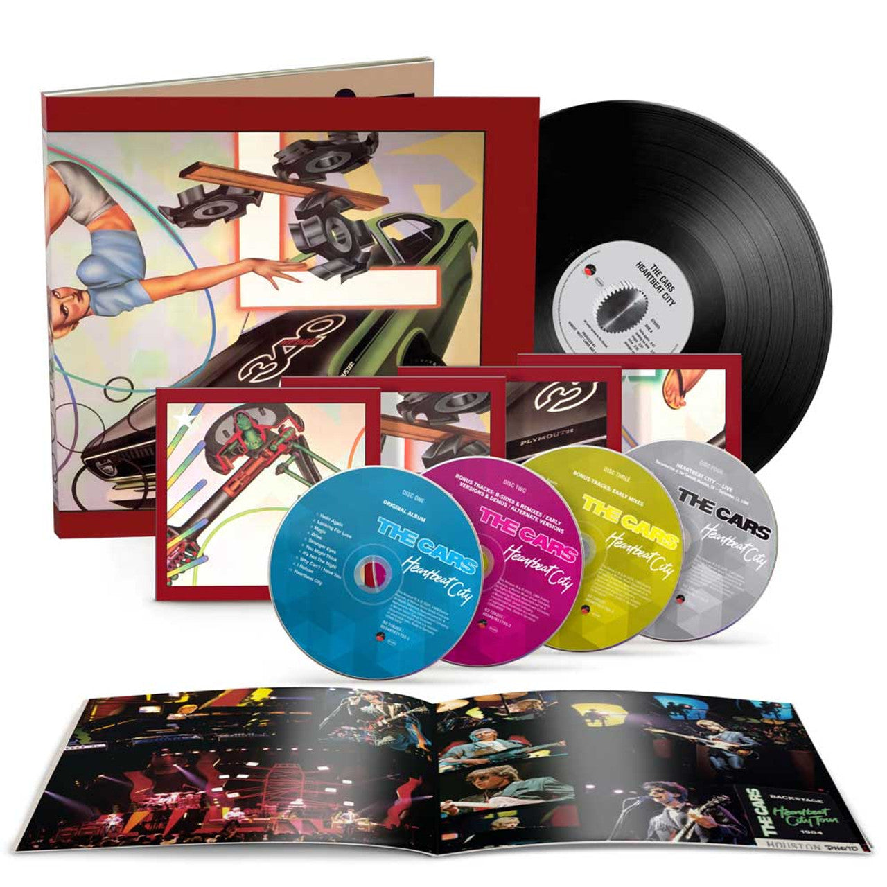 The Cars - Heartbeat City (Deluxe Edition) ( VINYL ) & 4x CD