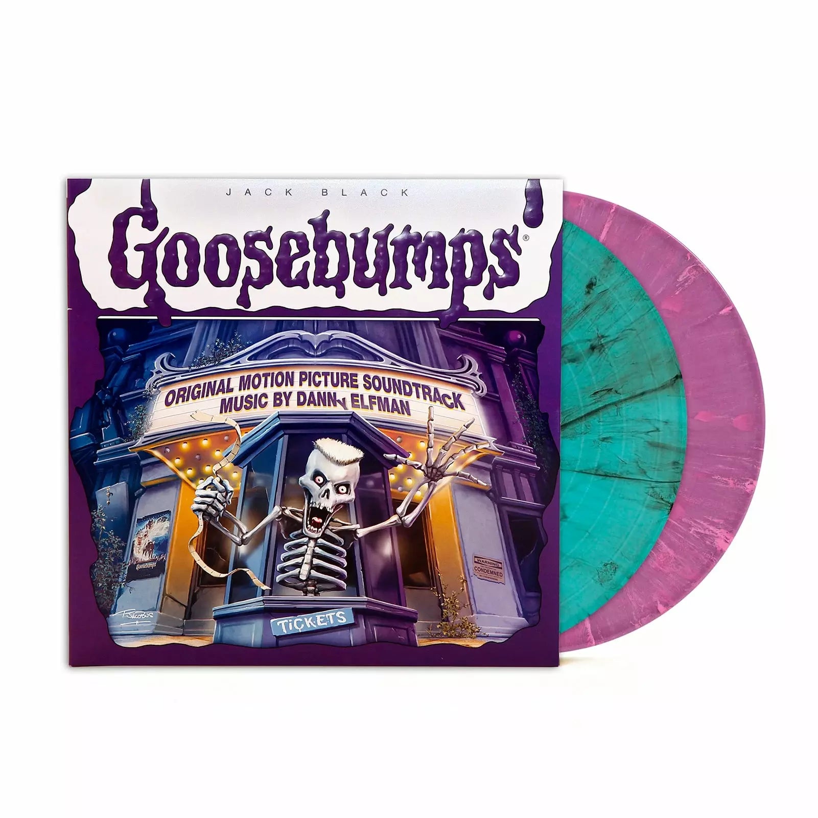 Goosebumps - Original Motion Picture Music by Danny Elfman - "HorrorLand" Color LP