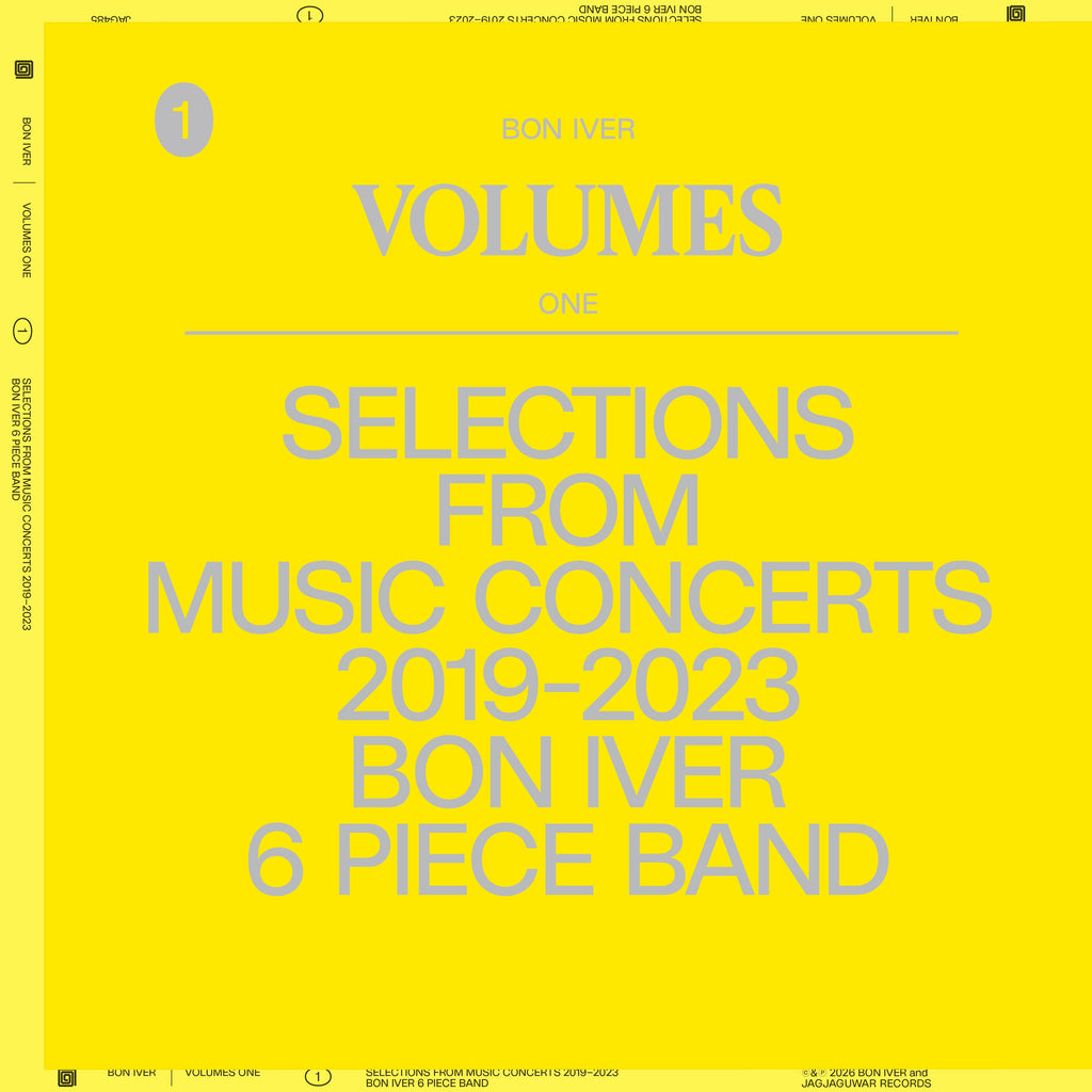 Bon Iver - Volumes One: Selections From Music Concerts 2019-2023 Bon Iver 6 Piece Band ( VINYL )