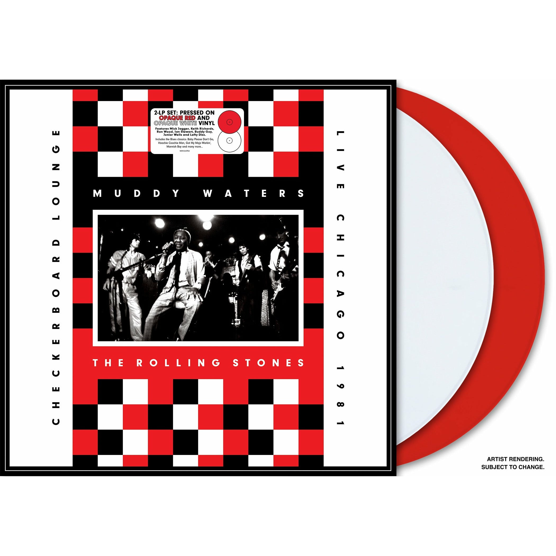 Muddy Waters & The Rolling Stones - Live At Checkerboard Lounge Chicago 1981 ( VINYL )