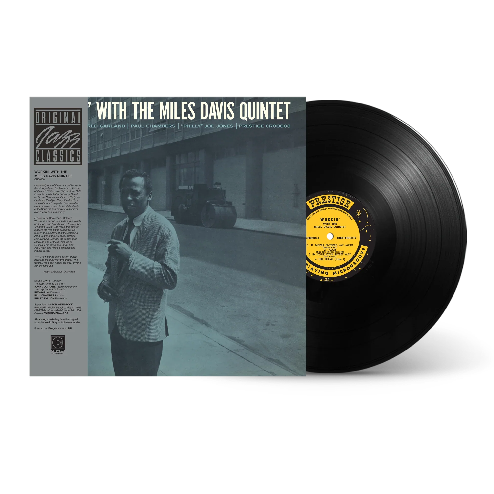 Miles Davis - Workin' With The Miles Davis Quintet - OJC LP