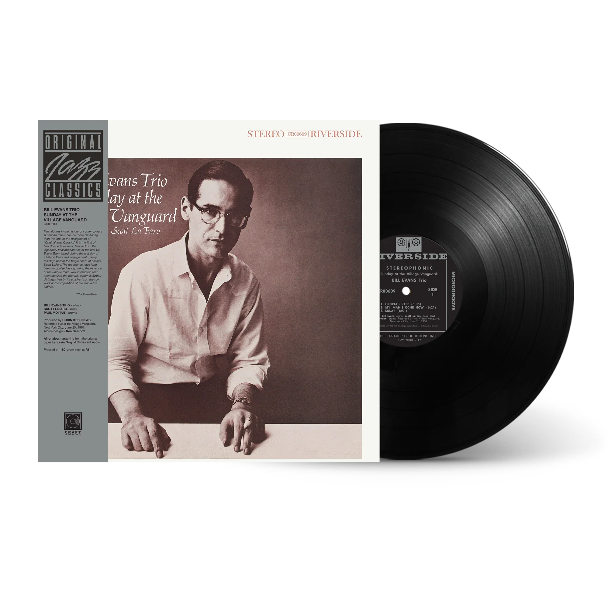 Bill Evans Trio - Sunday at the Village Vanguard - OJC LP