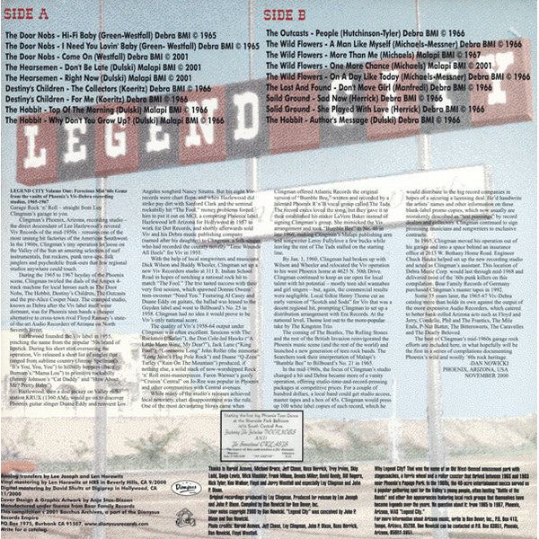Various Artists - Legend City - Vol. 1 ( VINYL )