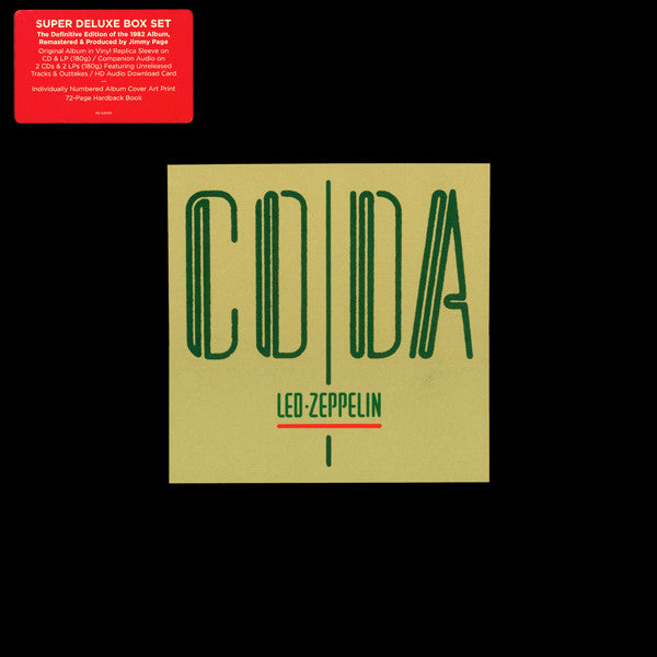 Led Zeppelin - Coda ( VINYL ) Box Set
