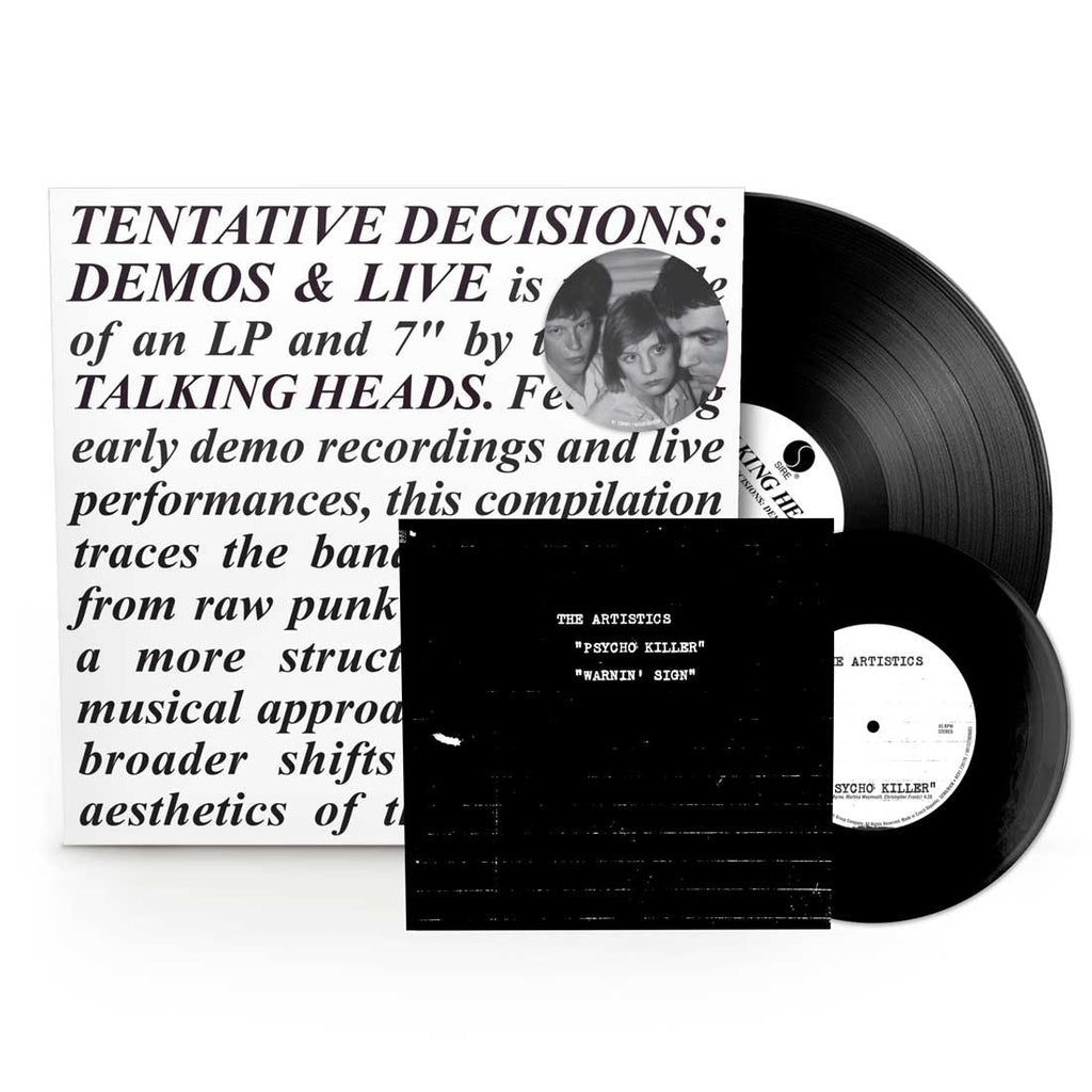 Talking Heads - Tentative Decisions: Demos & Live ( VINYL ) + 7"