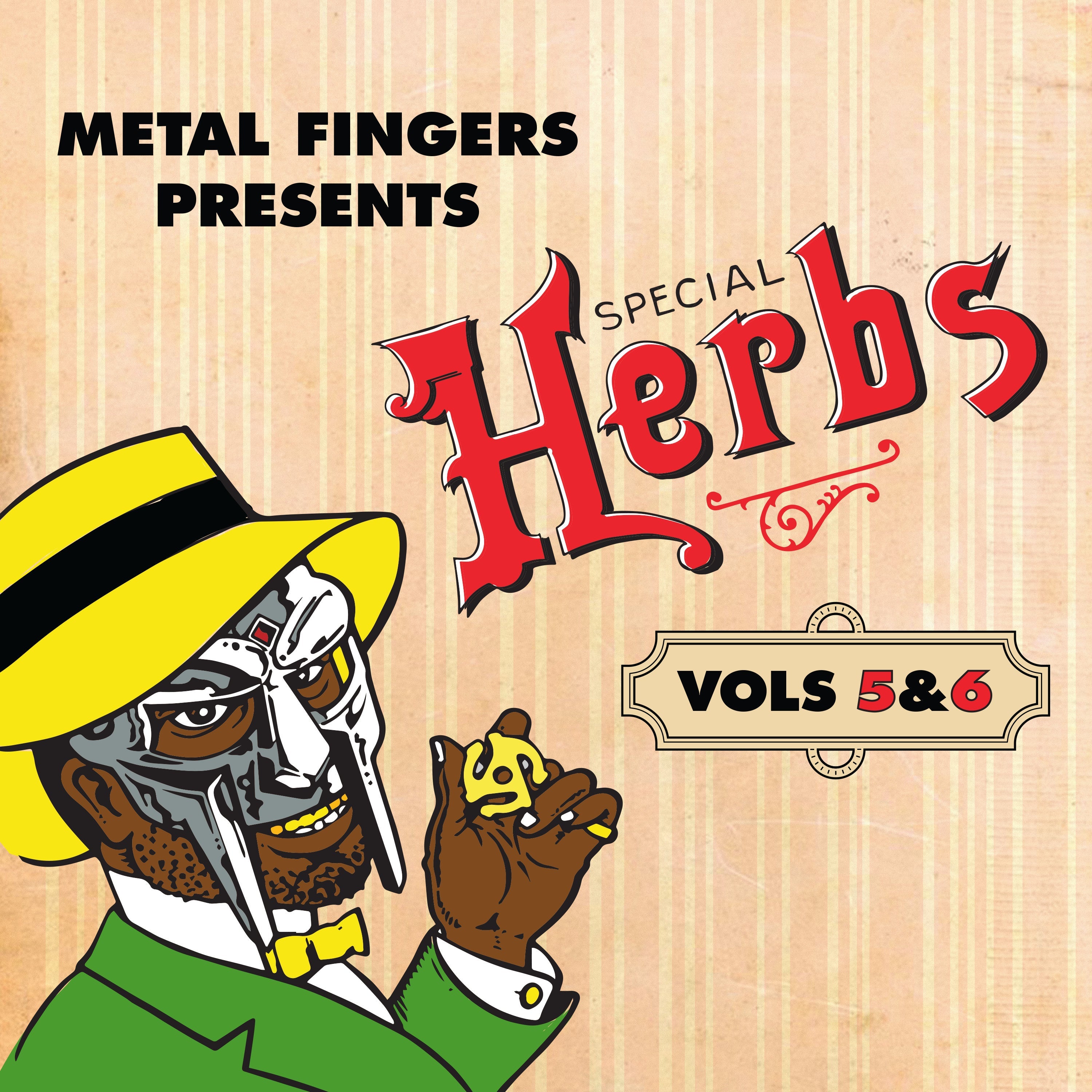MF DOOM - Metal Fingers Presents: Special Herbs Vol. 5 & 6 ( VINYL )