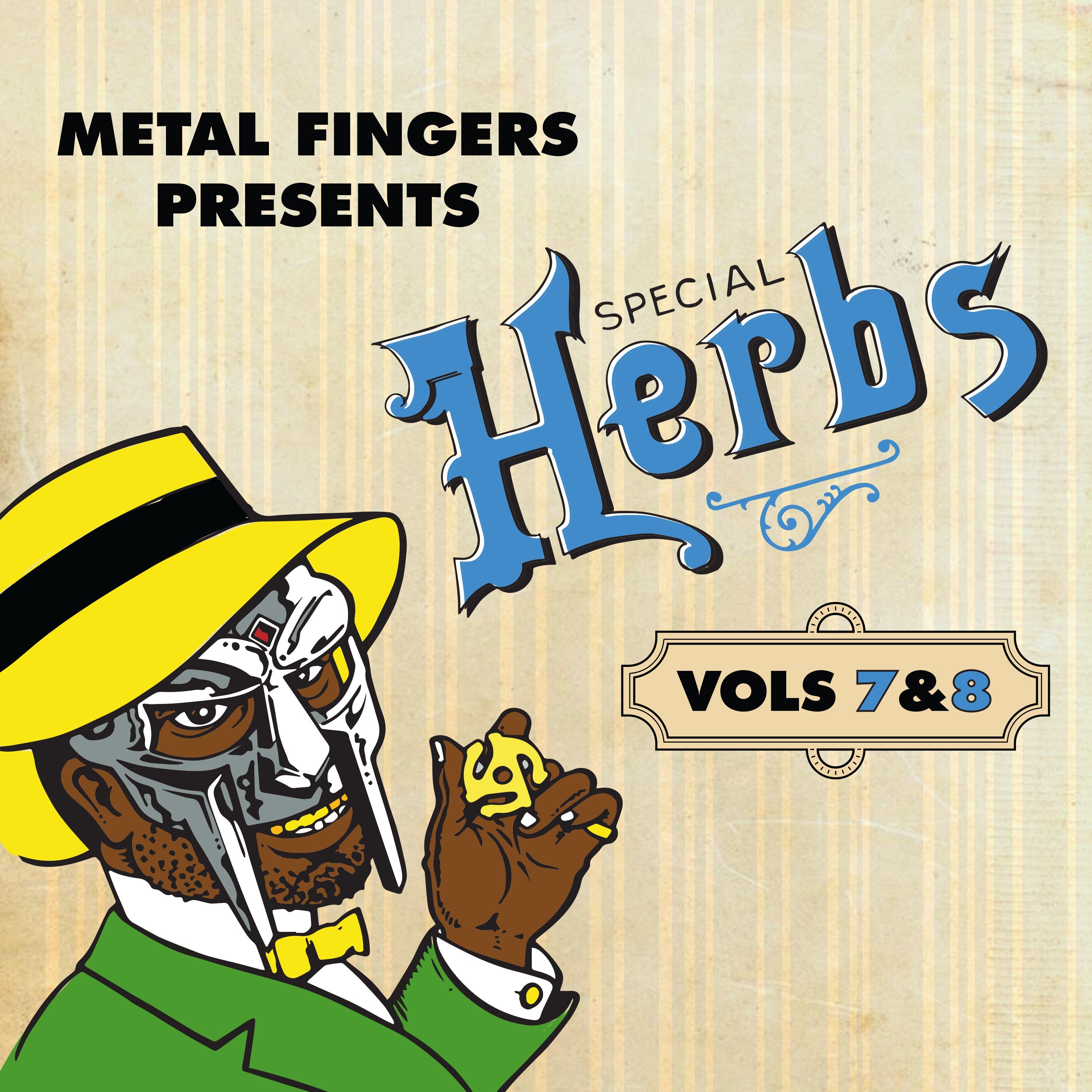 MF DOOM - Metal Fingers Presents: Special Herbs Vol. 7 & 8 ( VINYL )