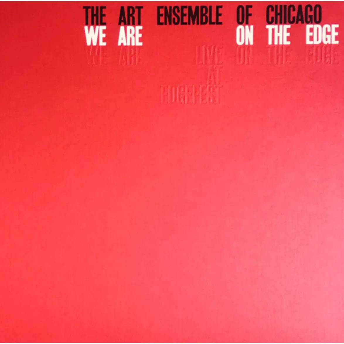 The Art Ensemble of Chicago - We Are On The Edge ( VINYL ) Box Set