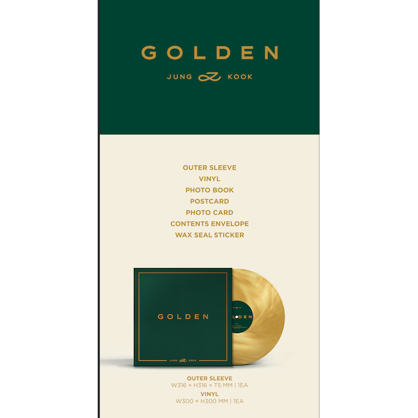 Jungkook - Golden ( VINYL )