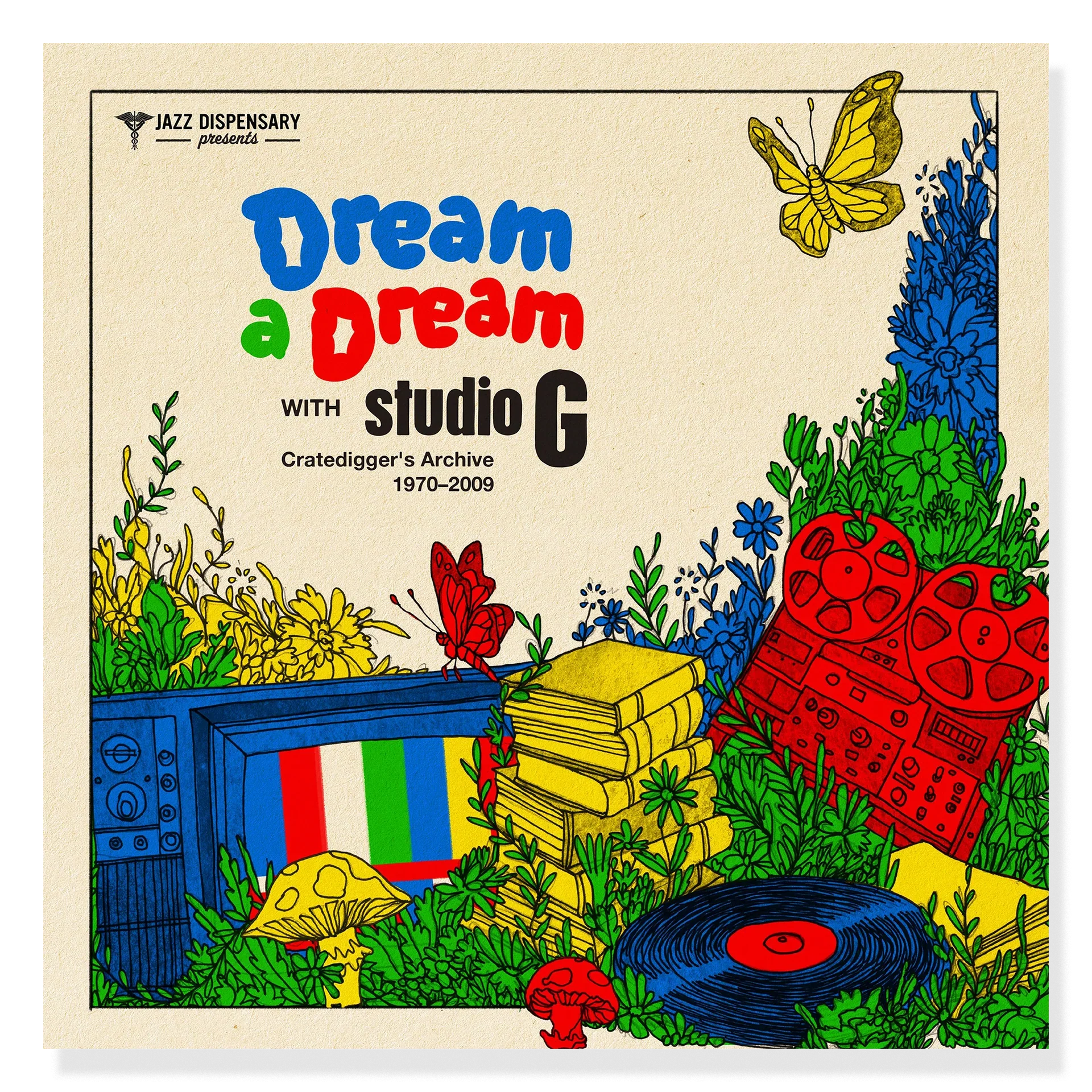 Jazz Dispensary presents Dream A Dream With Studio G: Cratedigger's Archive (1970-2009) ( VINYL )