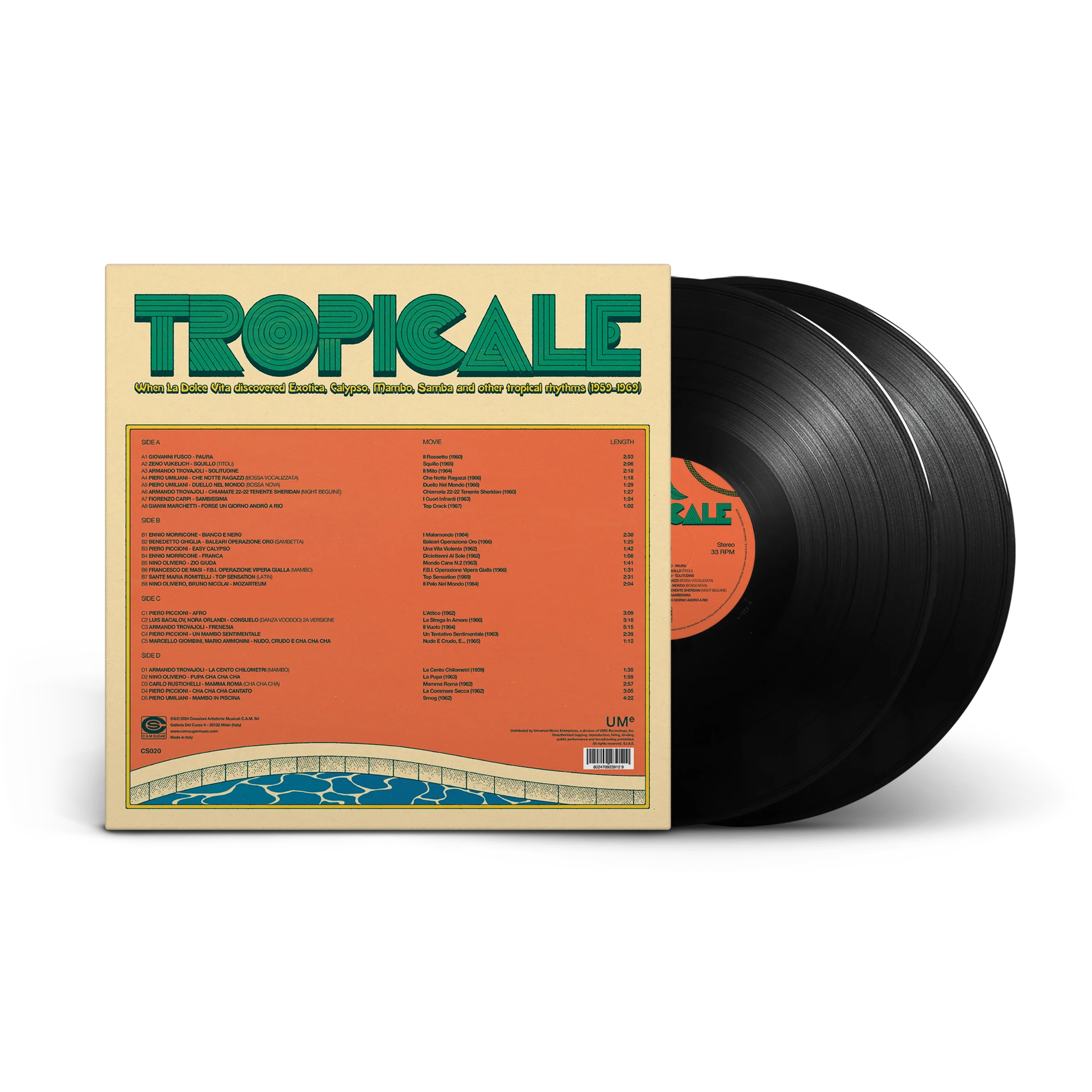Tropicale- Soundtrack Compilation ( VINYL )