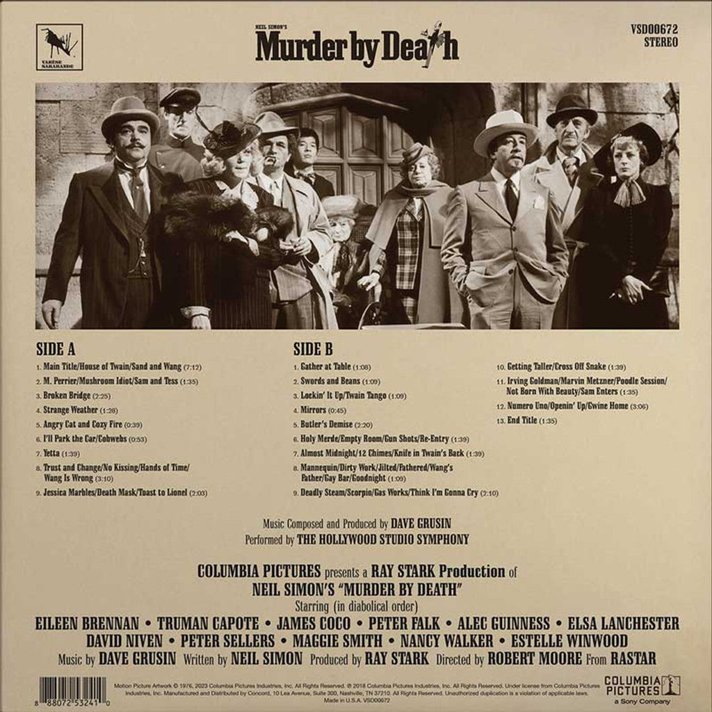 Murder by Death - Original Motion Picture Soundtrack ( VINYL )